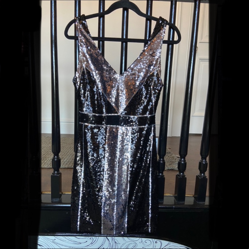 Sequined Mini Party Dress